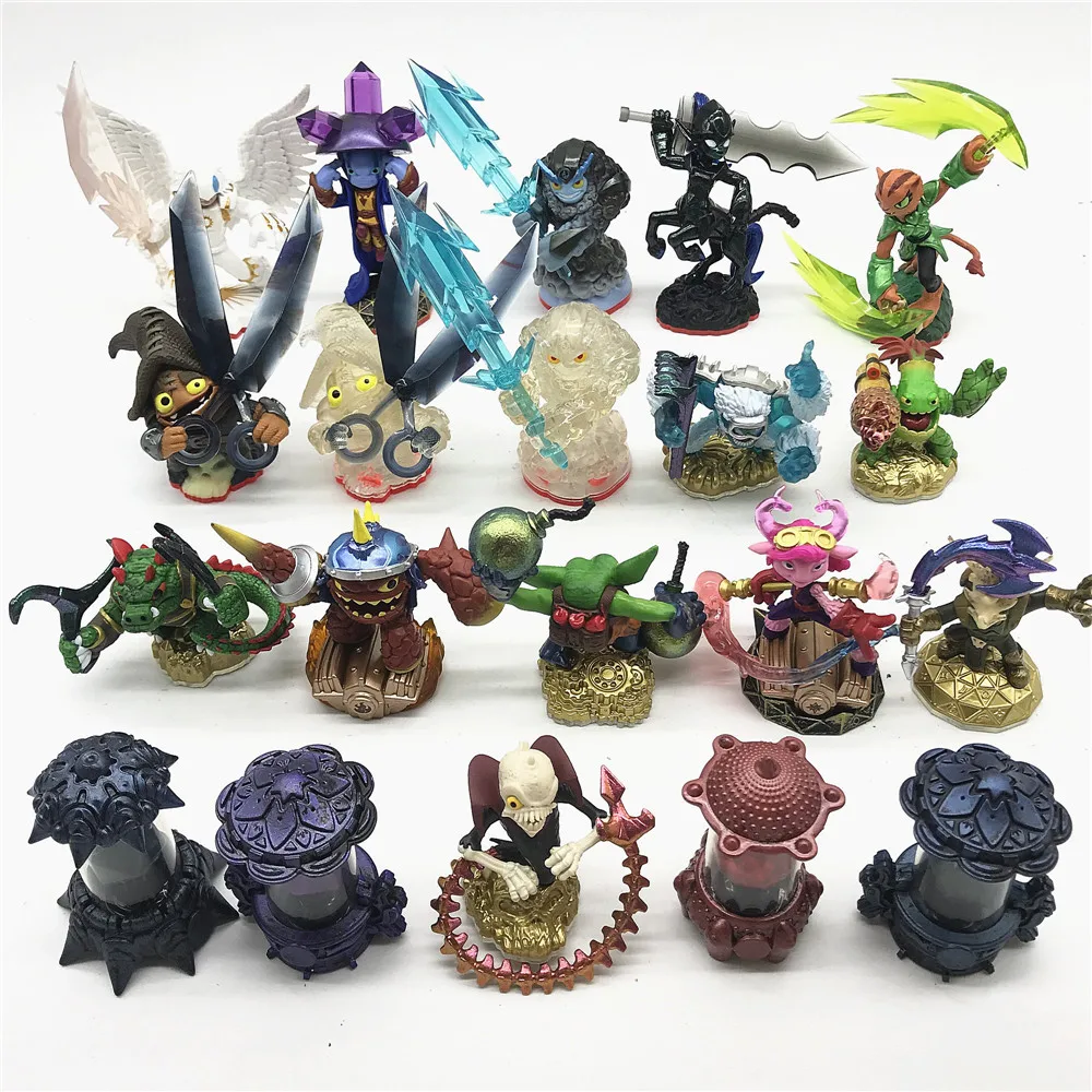 Skylanders Spyro\'s Adventure Collect Team Tree Man Dragon Lightning Rod Action Figure Model Collection Toys for kids gifts