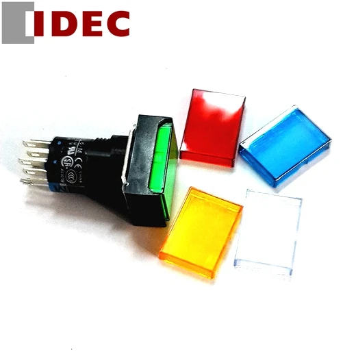 

5PCS IDEC SWITCH AL6-M AL6H-M14GC AL6H-M14RC AL6H-M24GC AL6H-M24RC 16MM 5pin 1NO 1NC 8pin 2no 2nc Self reset button SWITCH