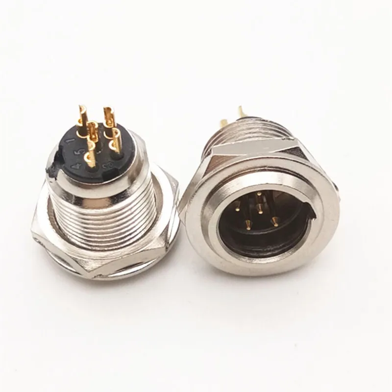 2 قطعة/الوحدة Mini XLR 3 4 5 6 دبوس أنثى التوصيل + ذكر المقبس صغير XLR الصوت ميكروفون موصل MIC بها بنفسك MIC ل كابل ملحوم مستقيم