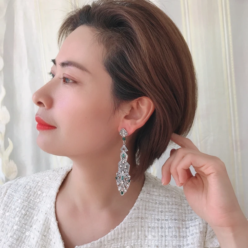 Statement Earrings Stud, Geometric Alloy Vintage Modern Earring For Women Gift Jewelry