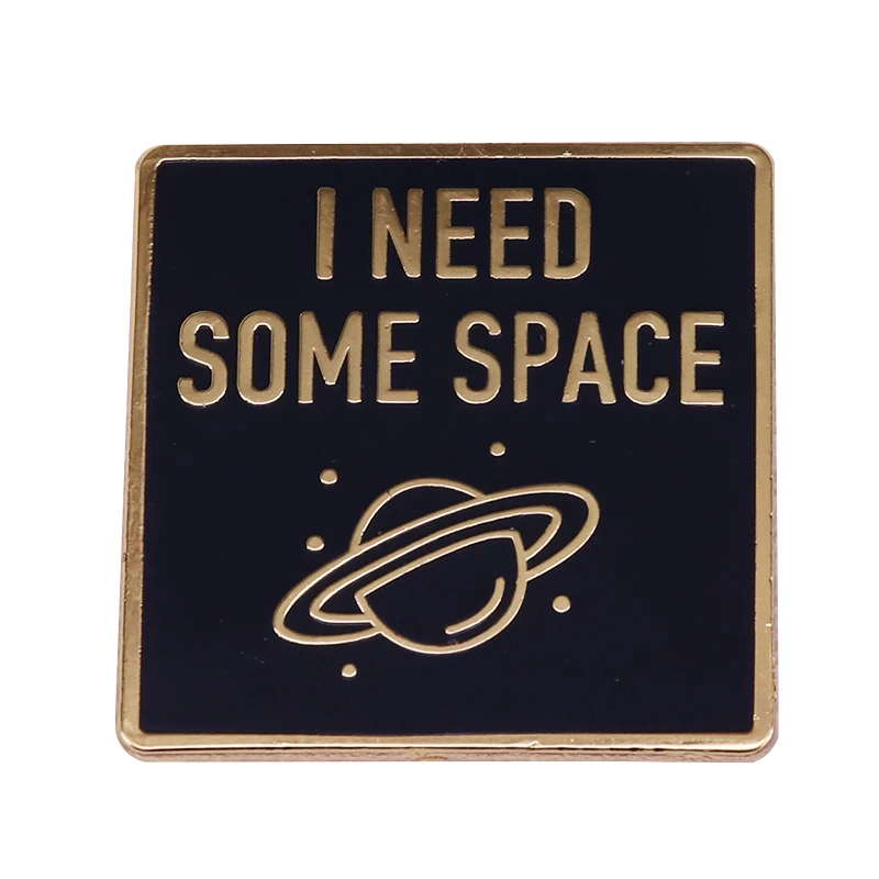 I need some space lapel pin fun pun flair addition