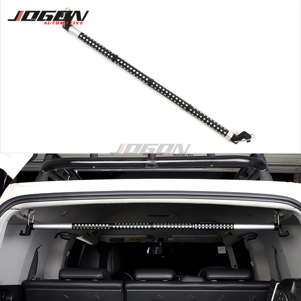 1pcs Car Rear Bumper Trunk Adjust Clothes Hanger Holder Rack Trim Cover For Toyota FJ Cruiser 2007-2020