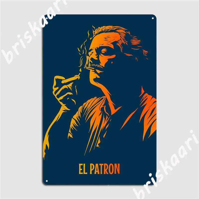 Escobar Narcos Metal Sign Mural Painting Personalized Club Pub Garage Tin Sign Posters