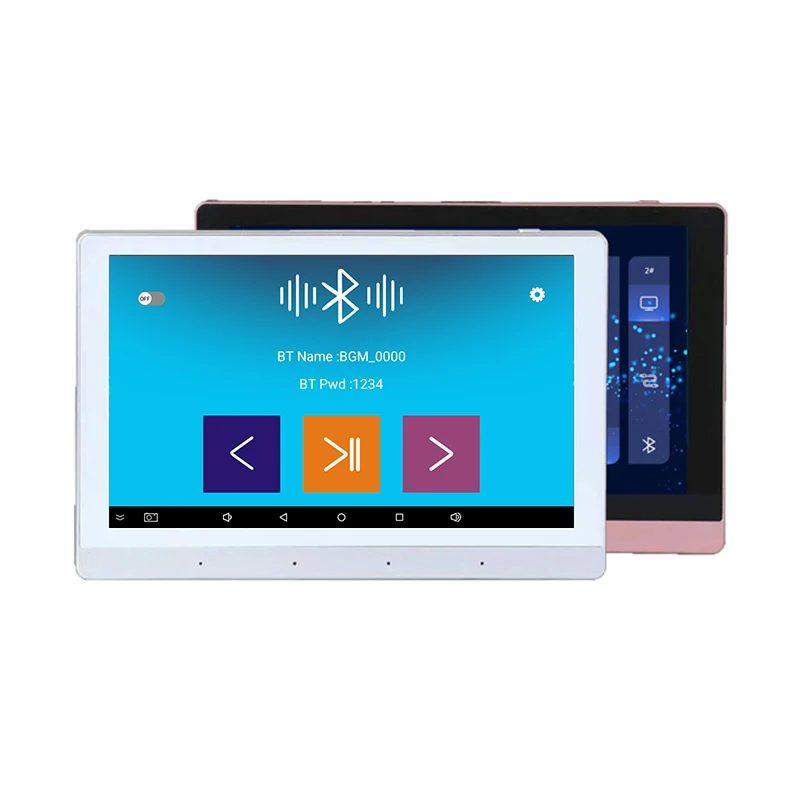 7 Inch Touch Screen Muur Versterker Home Audio Systeem Android Bluetooth Draadloze Wifi Muur Versterker Audio Coaxiale Sumwee