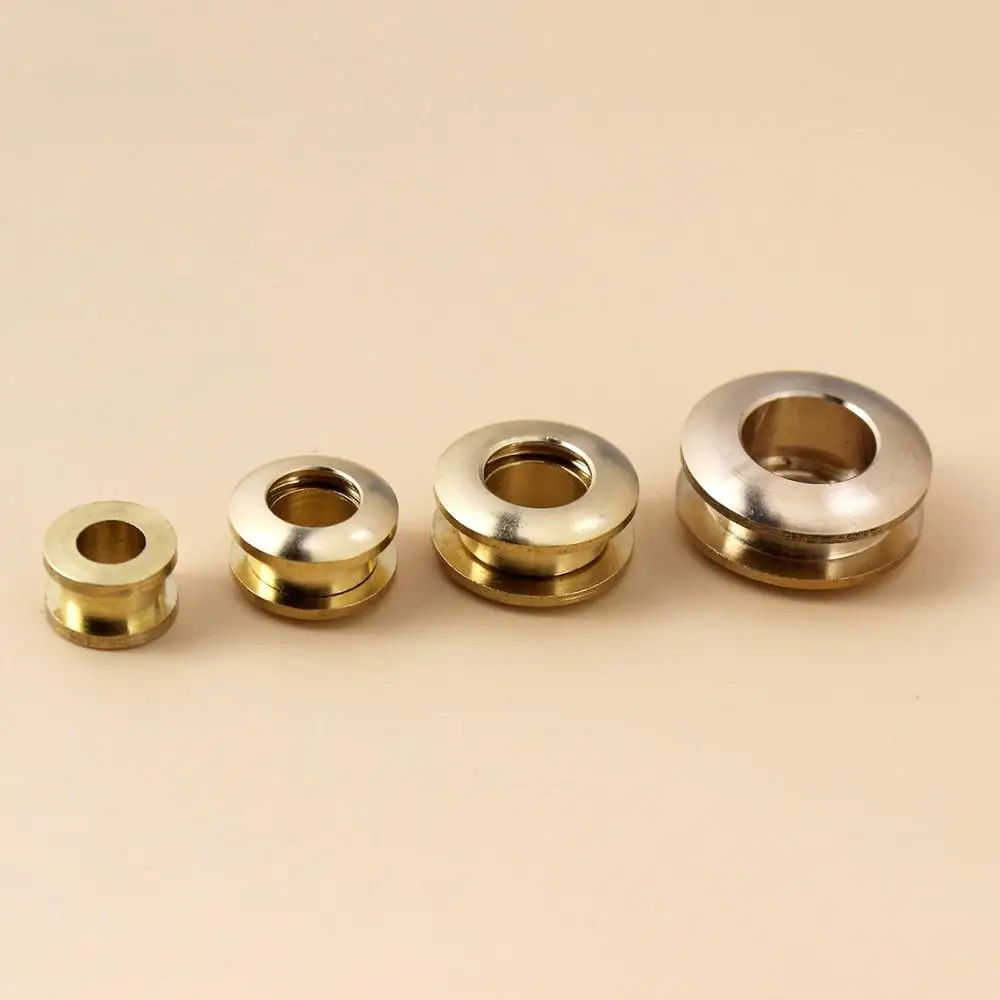 Solid Brass screw back Eyelets with washer grommets Leather Craft accessory for bag garment shoe clothes jeans decoration