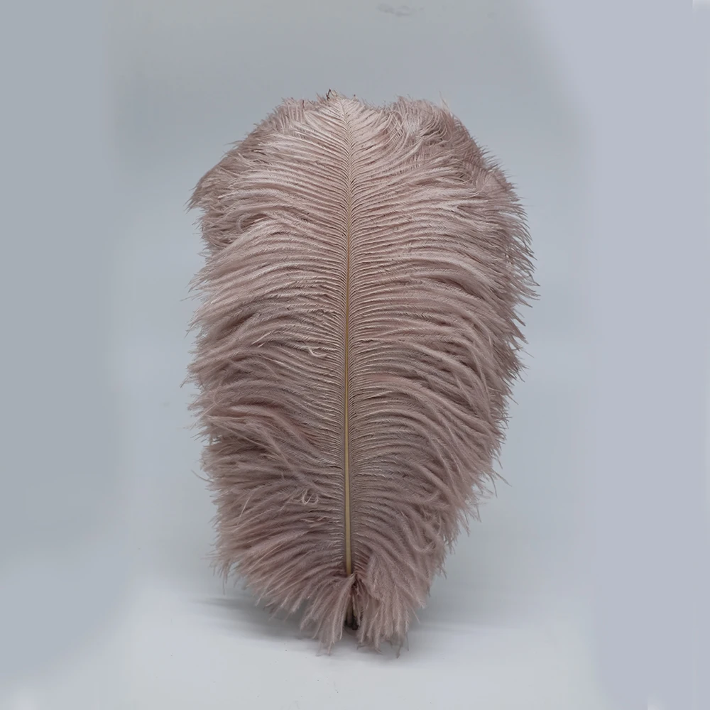 

30-35CM Dyed Leather Pink Ostrich Feathers Fluffy Ostrich Plume For DIY Crafts Wedding Party Center Pieces Decoration Home Deco