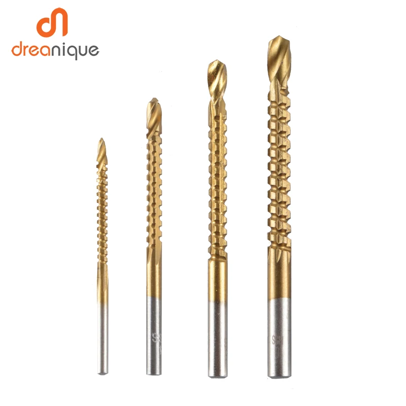 Brocas de cobalto para taladro, juego de tornillos con espiral, multifunción, métrico, 6 uds./set