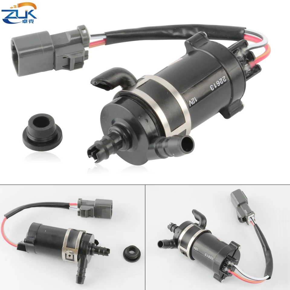 ZUK Headlight Headlamp Washer Motor Pump For HONDA CIVIC 2006-2015 ACCORD 08-13 S2000 1999-2009 CRV 2007-2011 RDX 13-18 ODYSSEY