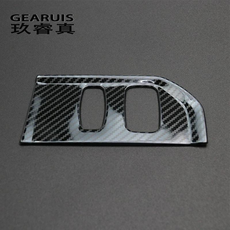 Car styling Carbon fiber keyhole decorative frame cover trim key stickers and decals for Volvo XC60 Interior Auto Accessories