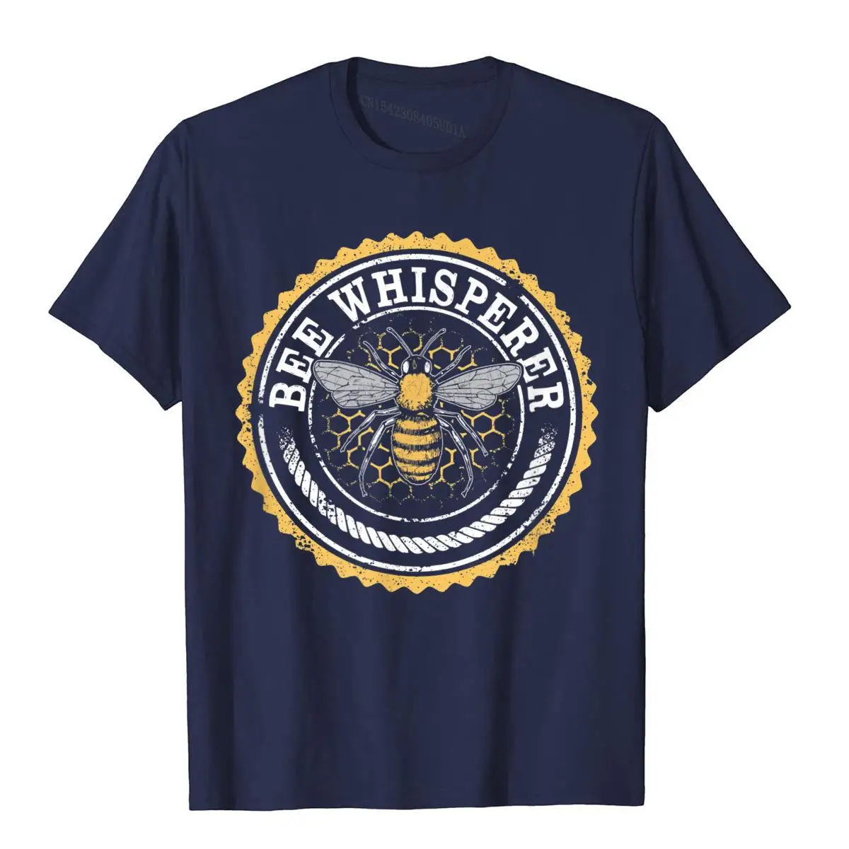 Vintage Bee Whisperer T-Shirt Beekeeper Pollen Honey Wholesale High Street Top T-Shirts Cotton Tops Shirts For Adult Fitness