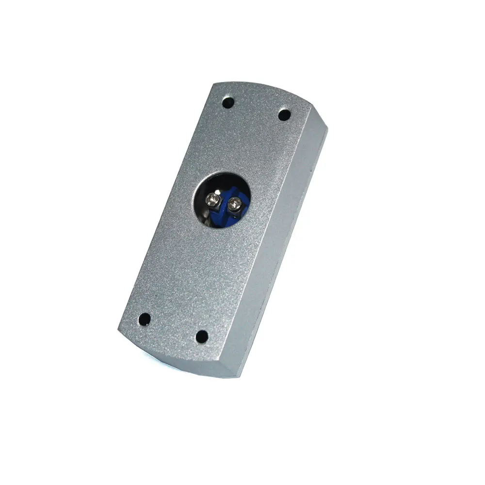 5pcs Metal Exit Button With The Bottom Box For Access Control Aluminum Alloy Material Dimensions: 80Lx30Wx23H(Mm)