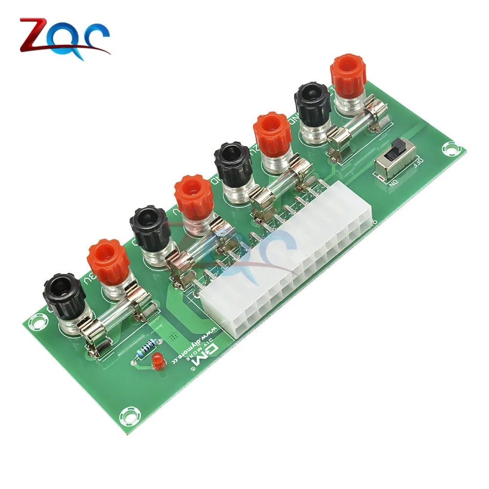 XH-M229 Desktop Computer Chassis Power Supply ATX Transfer Board Power Take off Board Power Output Terminal Module 24Pin
