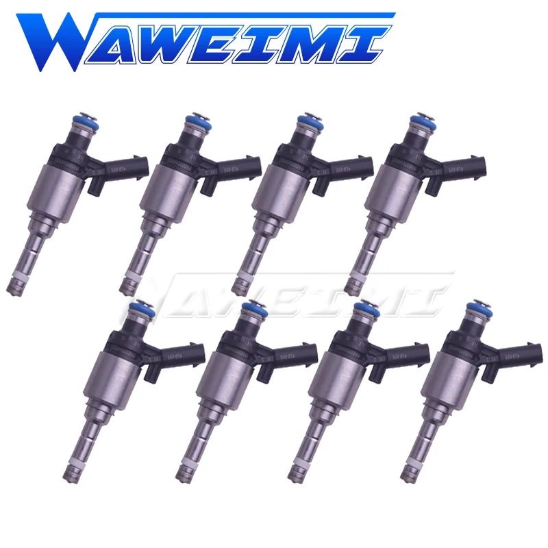 WAWEIMI 8x Fuel Injector OE 06H906036G For Volkswagen BEETLE CC EOS PASSAT PASSAT CC TIGUAN JETTA2.0T L4 06H906036E 06H906036P