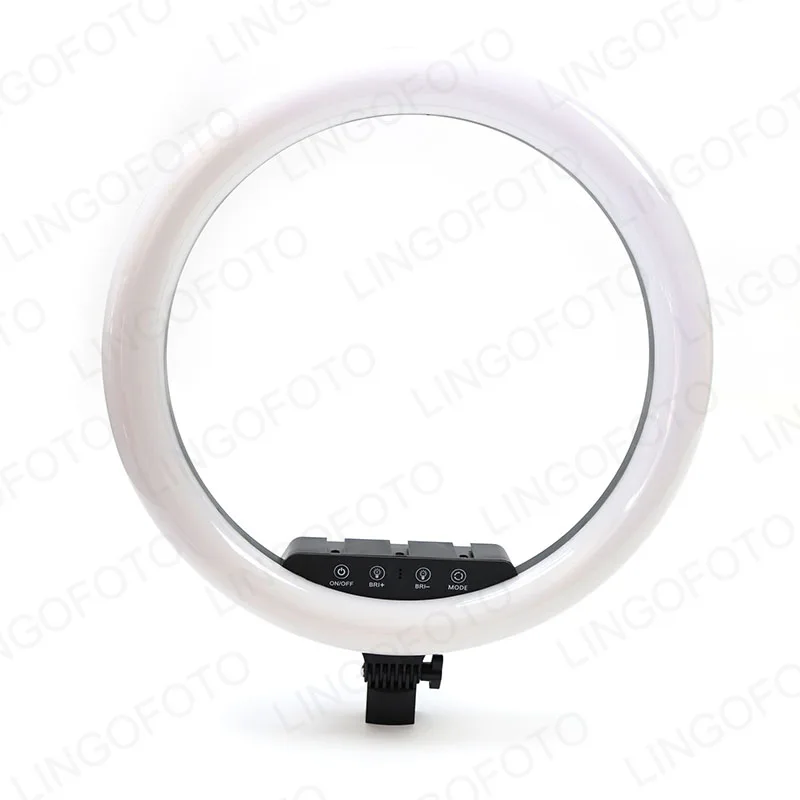 Anillo de luz de 18 pulgadas para selfi, accesorio con 3 soportes para teléfono, pantalla táctil, Control remoto para vídeo, maquillaje, Youtube, transmisión en vivo, UC9953a