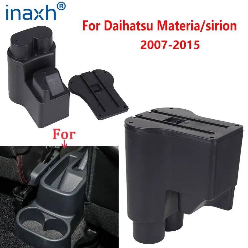 For Daihatsu sirion Armrest For Daihatsu Materia Car Armrest box central Store content Storage box Arm Auto parts 2007-2015