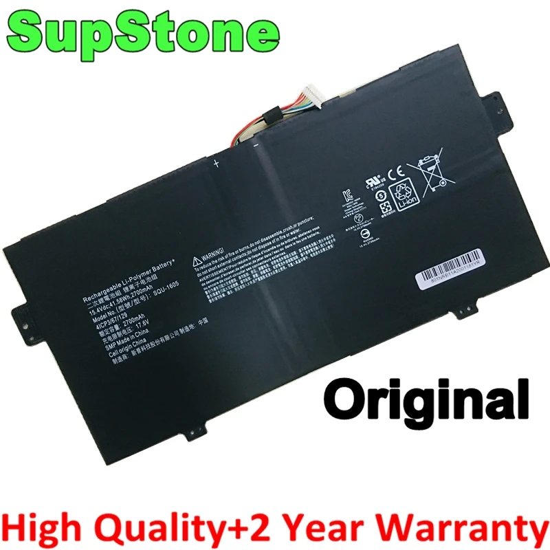 Supstone Novo Original Squ1605 41cp3 67 129 Bateria do Portátil para Acer Swift Sf71351 M9pg M8ku M4ha S7371 Spin Sp714-51-m6lt