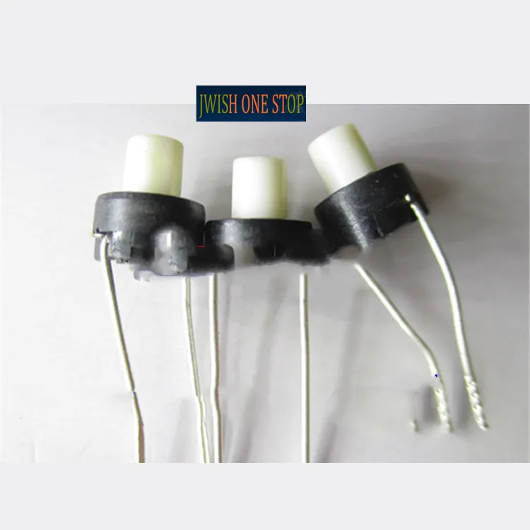 Touch switch 6*6*7mm in-line 2-pin circular microswitch