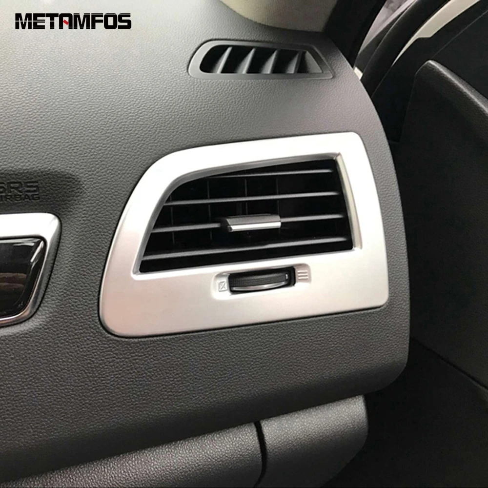 For Renault Koleos 2016-2020 2021 Matte Air Condition Vent Outlet Cover Trim Molding Sticker Interior Accessories Car Styling