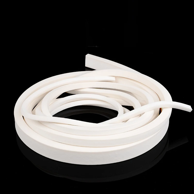 

1/2/3/5Meters Square Sponge Strip Silicone Foamed Rubber Doors Windows Gasket Trim Seal 5x5mm-30x30mm 3x10mm-20x30mm White