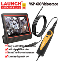 LAUNCH X431 VSP600 Camera Videoscope HD IP67 2M Cable 6 adjustable LED lights Mirco USB Type-C Borescope Video Inspection
