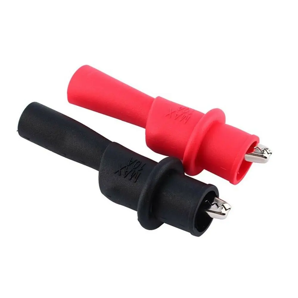 10pcs Meter Alligator Crocodile Clip clamp test lead probe for tester such fluke etc.