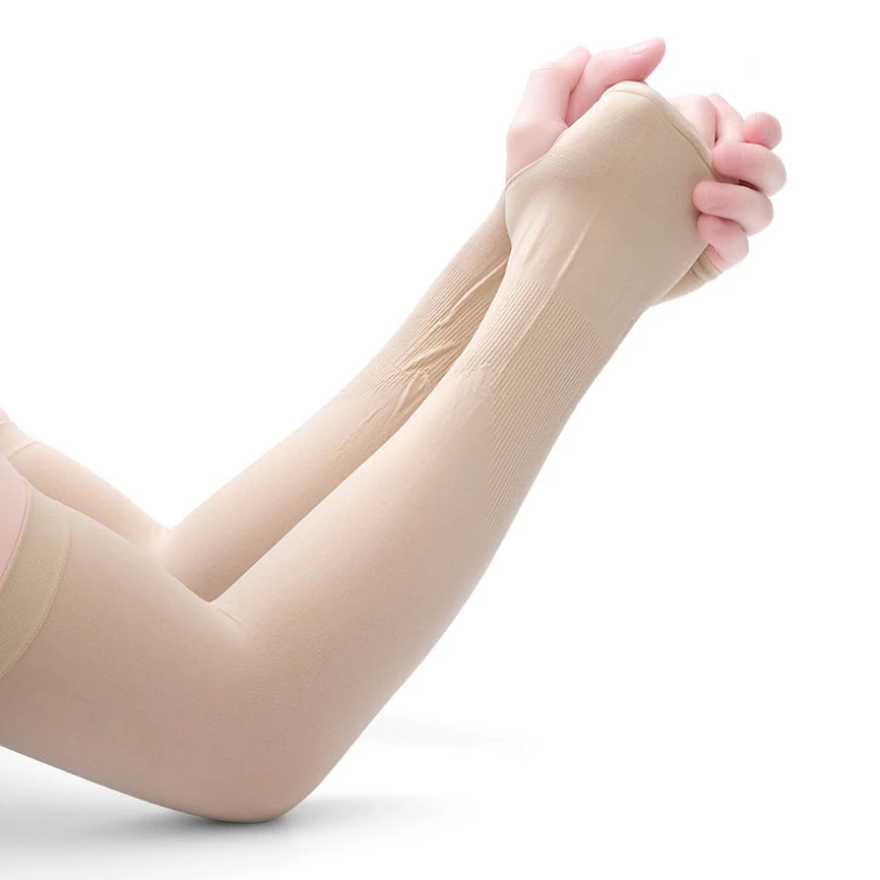 2021 mode Frauen Ellenbogen Handschuhe Lange Fingerlose Handschuhe Ellenbogen Fäustlinge Fingerlose Handschuhe Handgelenk Arm Ärmel Sommer Zubehör Geschenk