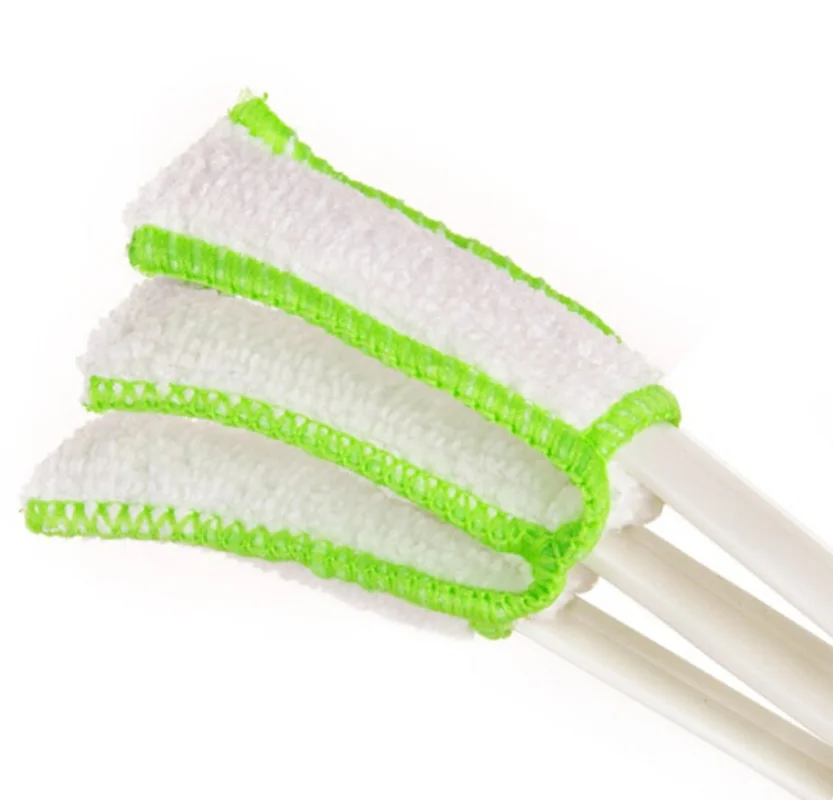 Car Air Vent Cleaning Brush Auto Detailing Conditioner Grille Deep Crevice Dust Remover Mutifunctional Microfibre Brush