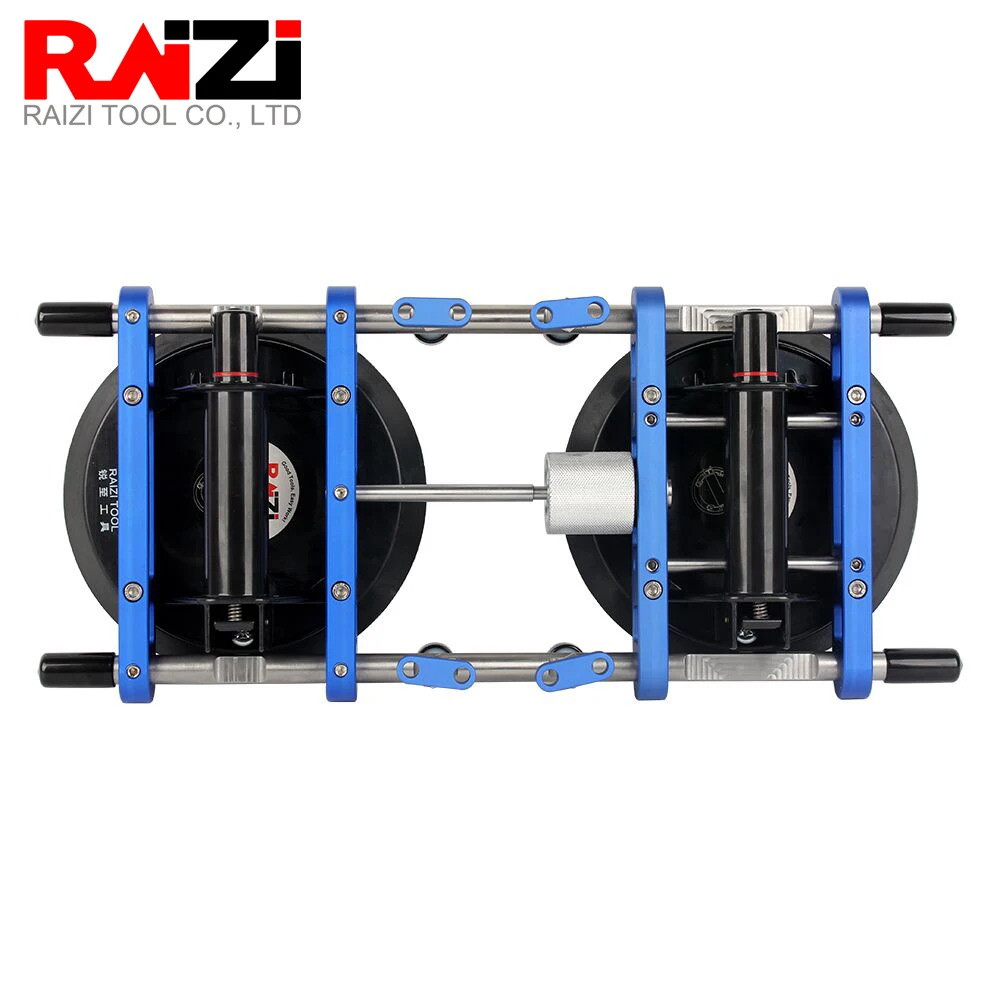 Raizi Seam8 Manual Stone Seam Setter for Countertop Leveling Jointing with 8 inch Vacuum Suction Cup Seamless Heavy Duty Seamer