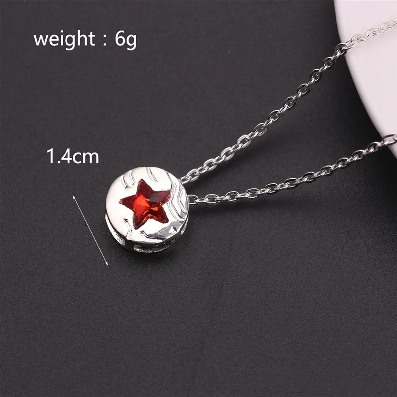 Marvel Star Pendant Necklace Women Men Jewelry Men\'s Women\'s Neck Chains Gift