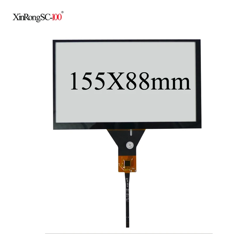 6.2 7 8 9 inch car DVD navigation JY-GT911 6pin capacitive touch screen panel digitizer 155*88mm 165*100mm 210*126mm 192mm*116mm