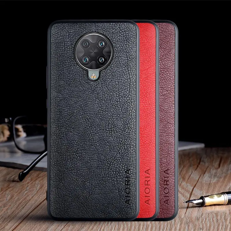 Case for Xiaomi Redmi K30 Ultra 5G funda luxury Vintage Leather skin coque soft hard cover for xiaomi redmi k30 Ultra case capa