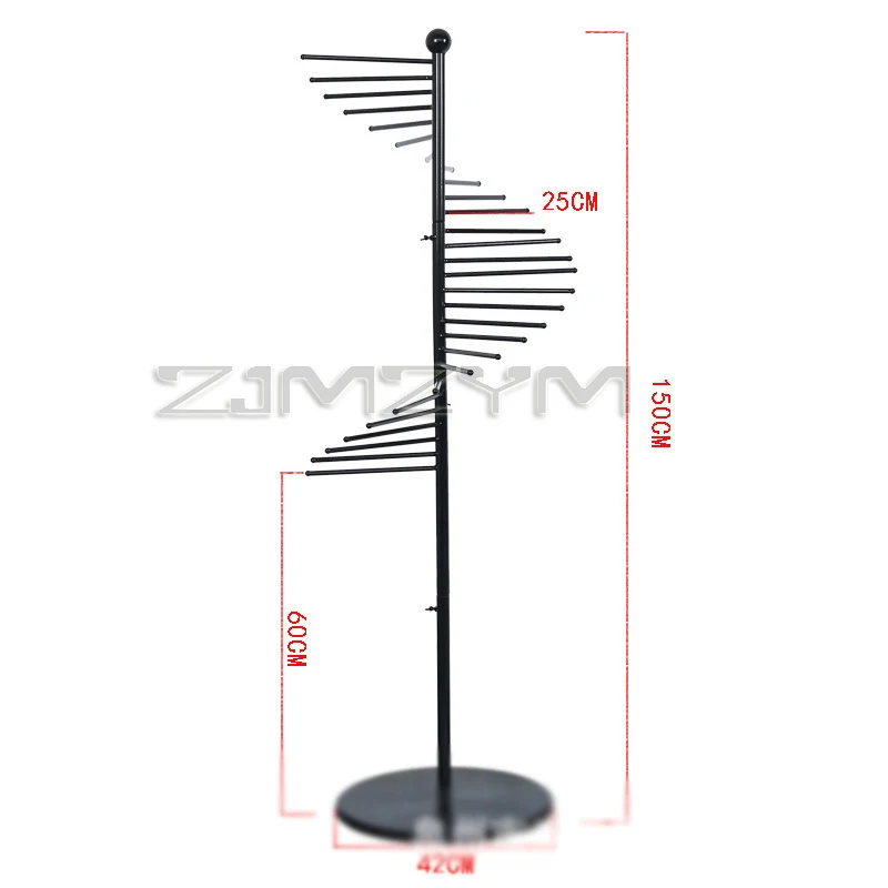 Handuk Besi Rak Syal Emas Rak Display Lantai Toko Pakaian Rak Display Syal Sutra Gantung Rak Celana Rak Handuk Mandi