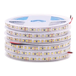 12V 24V LED pasek światła SMD2835 elastyczna taśma LED wodoodporny 60 120 240 360 480 taśma LED lampy Super jasne LED wstążka 5/10/20M