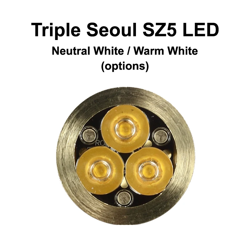 KDLITKER Triple Seoul SZ5 1400 Lumens High CRI LED Drop-in Module (Dia. 26.5mm)