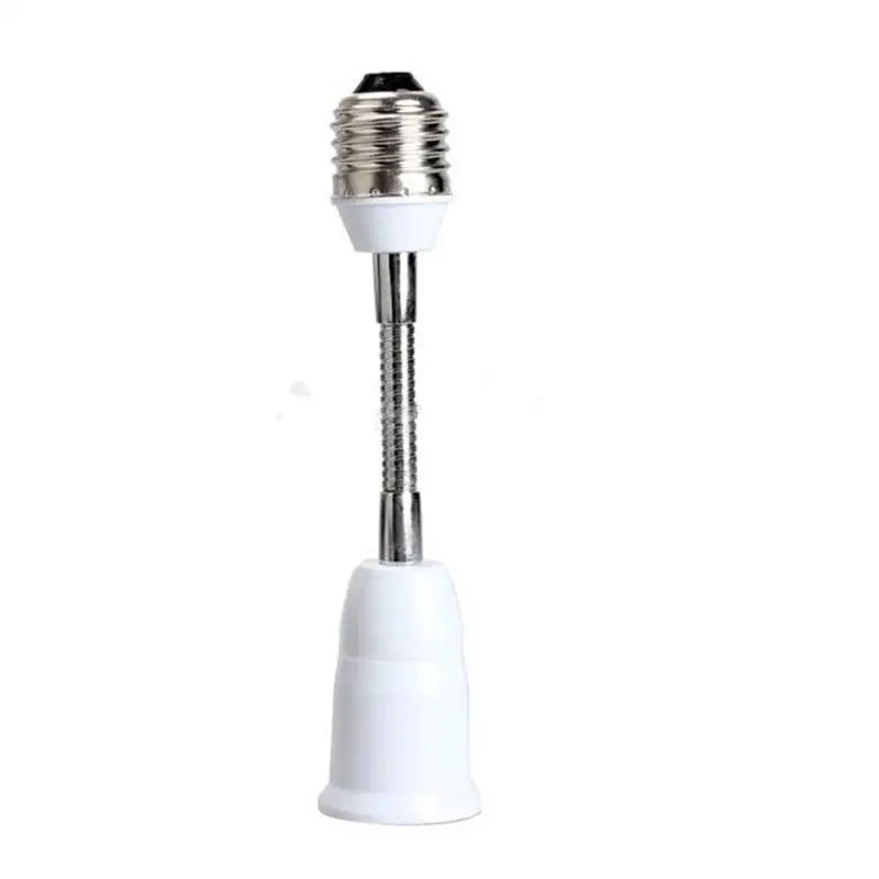 good quallity 1Pc Adapter Socket BaseType Extension Extend LEDlight Bulb lamp Holder Converters Flexible E27 to E27 16cm Length