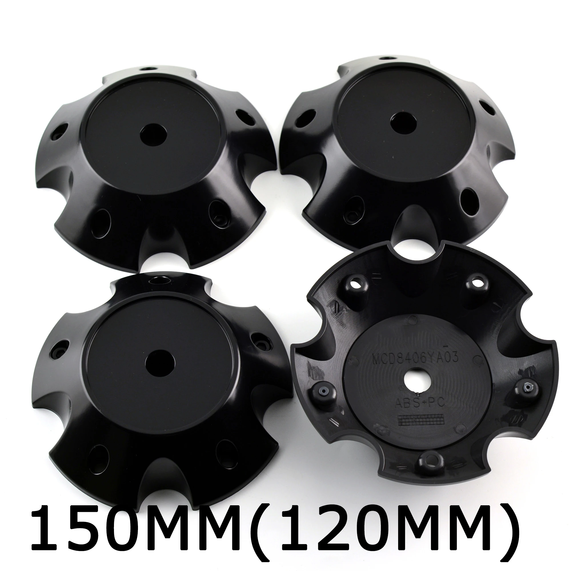 4pcs Wheel Center Cap 150mm For MAT Off-Road Anti-Off  #MCD8406YA03 Wheel Rims Car Styling Hub Caps Car Accessories Interior Par