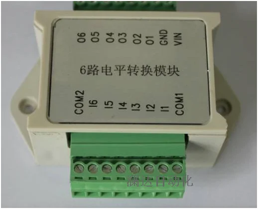 6-channel Level Conversion 3.3V-5V 5-12V 12V-24V 5-24 Conversion PLC Extension