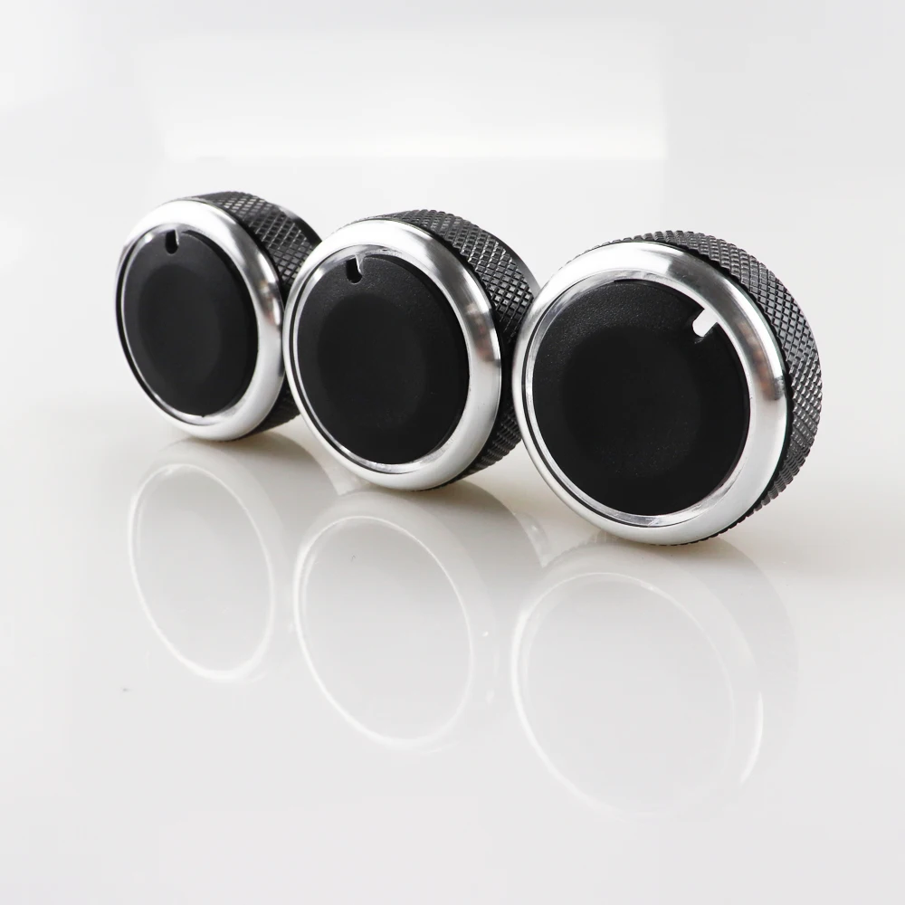 For Honda CITY FIT 3PCS Air Conditioning Knob Car Air Conditioning Heat Control Switch Knob AC Knob auto accessories