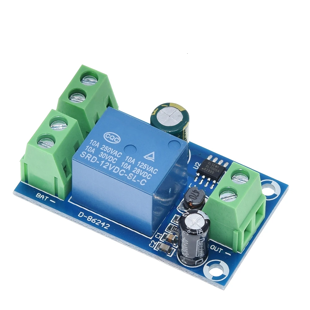 Power-OFF-Schutzmodul, automatisches Umschaltmodul, USV-Notstromversorgung, Batterie-Stromversorgung, 12V bis 48V, Steuerplatine – Detail 4