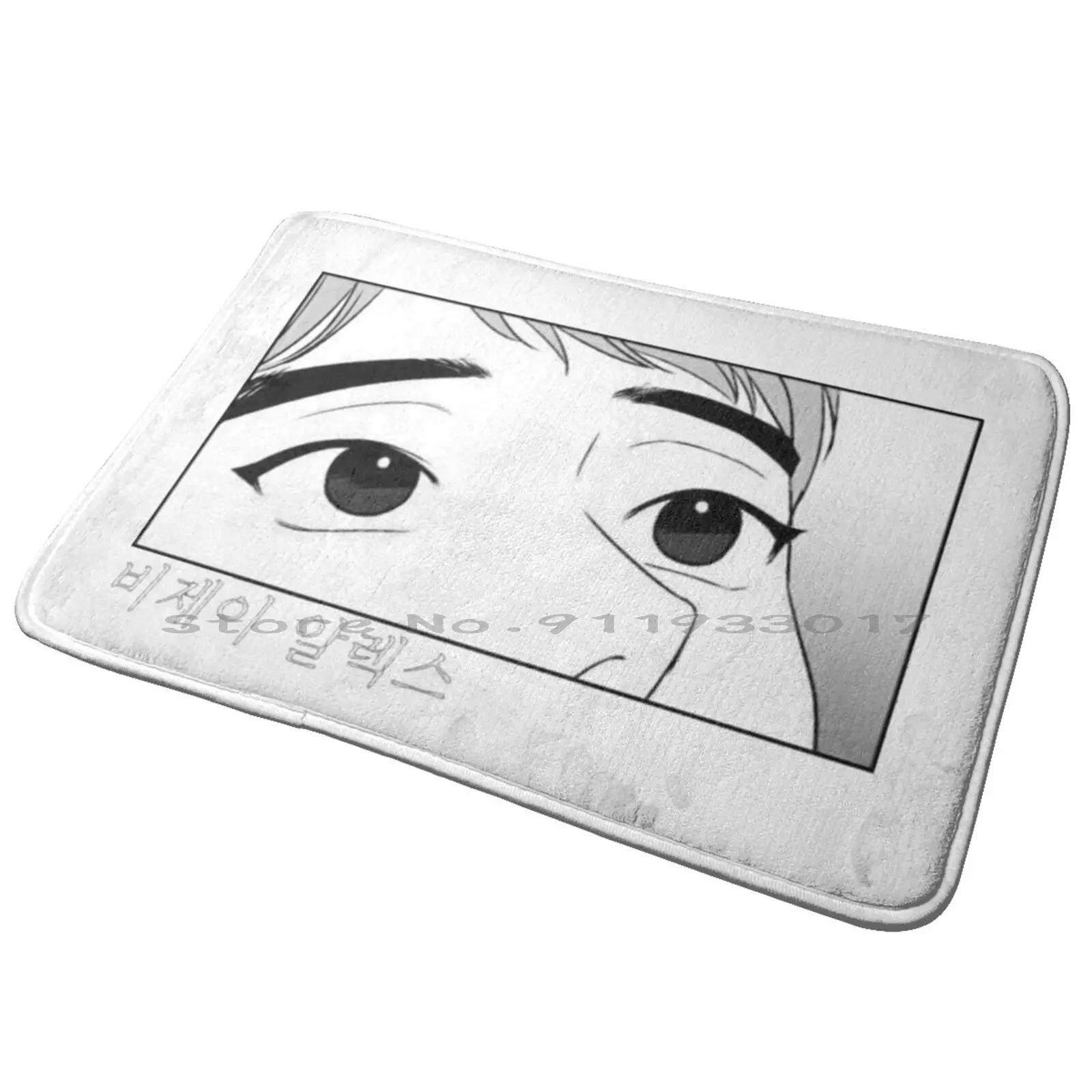 

Entrance Door Mat Bath Mat Rug Cute Anime Crayon Kawaii Japanese Shiro Manga Geek Funny Nerd Crayon Shinnosuke Aesthetic