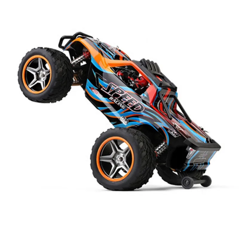 1:10 Large All-Terrain Off-Road Remote Control Car Truck 2.4G 4WD 50KM/H LED Lighting High Speed Torque Servo Electric RC Car