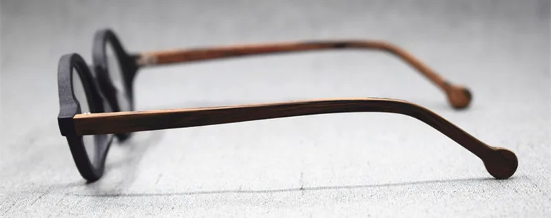 Acetat Vintage Kleine Runde Brille Männer Brillen Rahmen Frauen Optische Verordnung Spektakel Klare Brillen – Detail 34