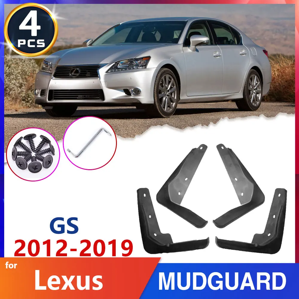 

Брызговик для автомобильных шин для Lexus GS GS200 GS250 GS300 GS350 GS450 L10 2012 ~ 2019 2015, брызговик, аксессуары для автотоваров