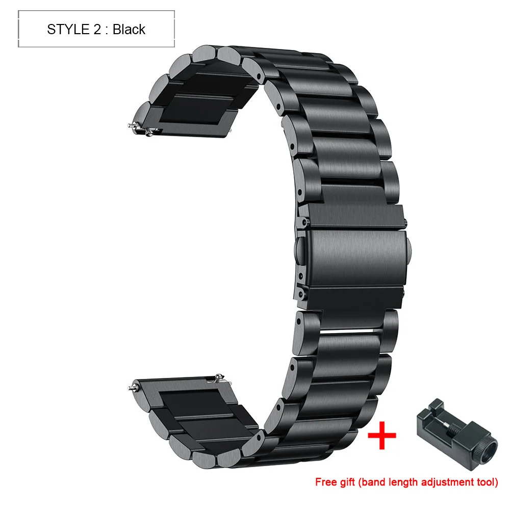 สายสแตนเลสสำหรับ Honor ES สร้อยข้อมือนาฬิกาคลาสสิกสายรัดข้อมือโลหะสำหรับ Huawei Honor นาฬิกา ES สมาร์ทนาฬิกาสายคล้อง