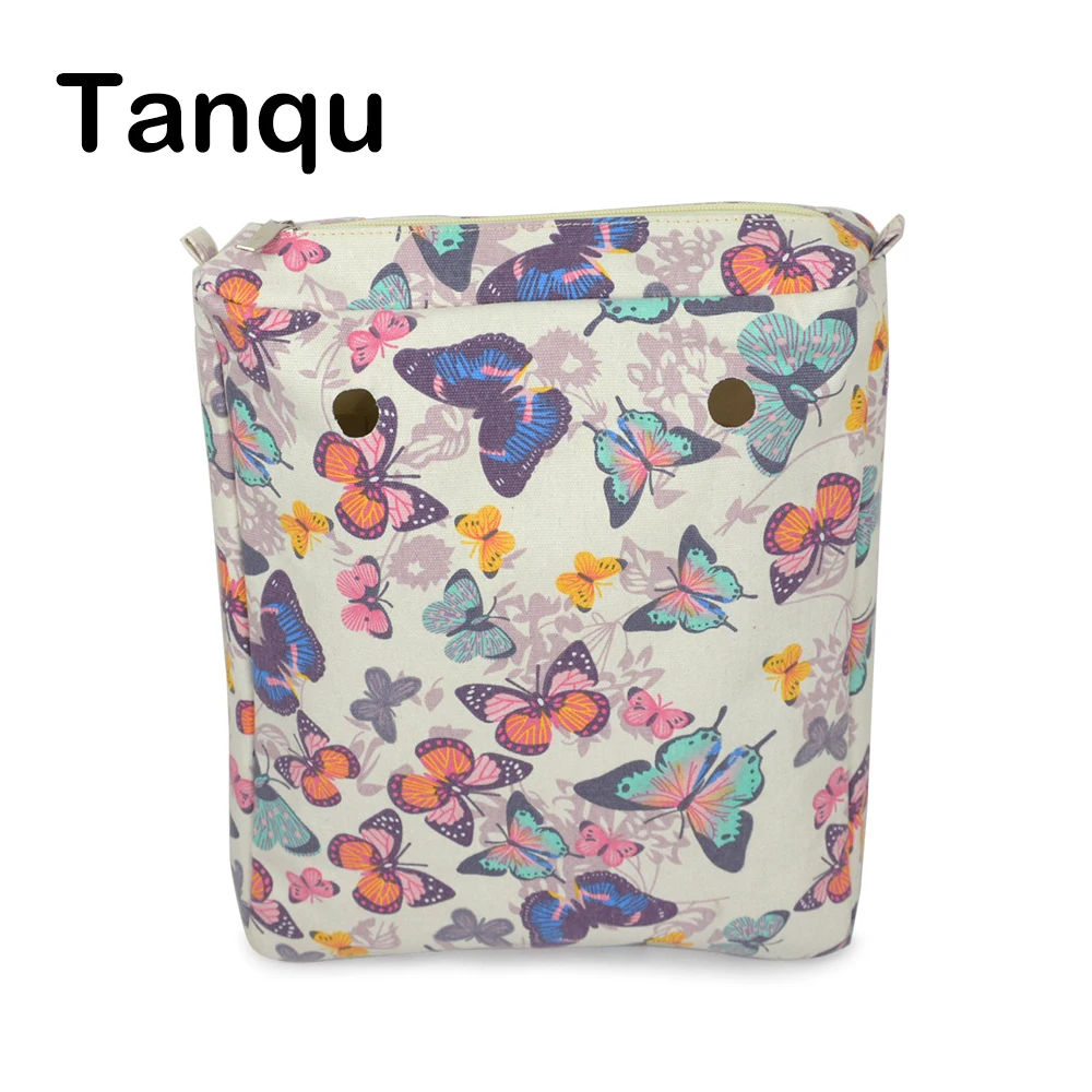 

TANQU Tela Colorful Insert Lining Canvas Inner Pocket for O CHIC OCHIC Canvas Waterproof Inner Pocket for Obag