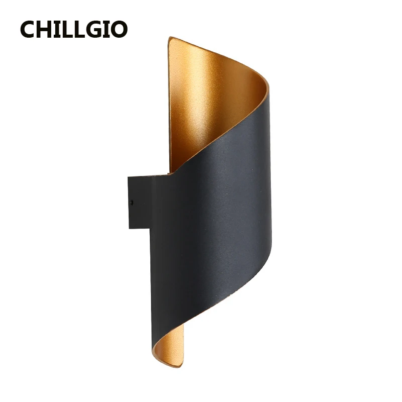 CHILLGIO Waterproof Led Wall Lamp Aluminum Corridor Outdoor IP65 Modern Lighting Bathroom Hotel Bedroom Home Indoor Decor Light