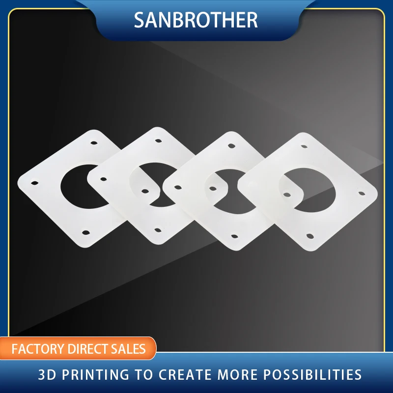 1 قطعة Nema 17 42 السائر المثبط Nema17 محرك متدرج المثبط الفلين طوقا المطاط Reprap المعزل 42 موتور امتصاص للطابعة ثلاثية الأبعاد #3