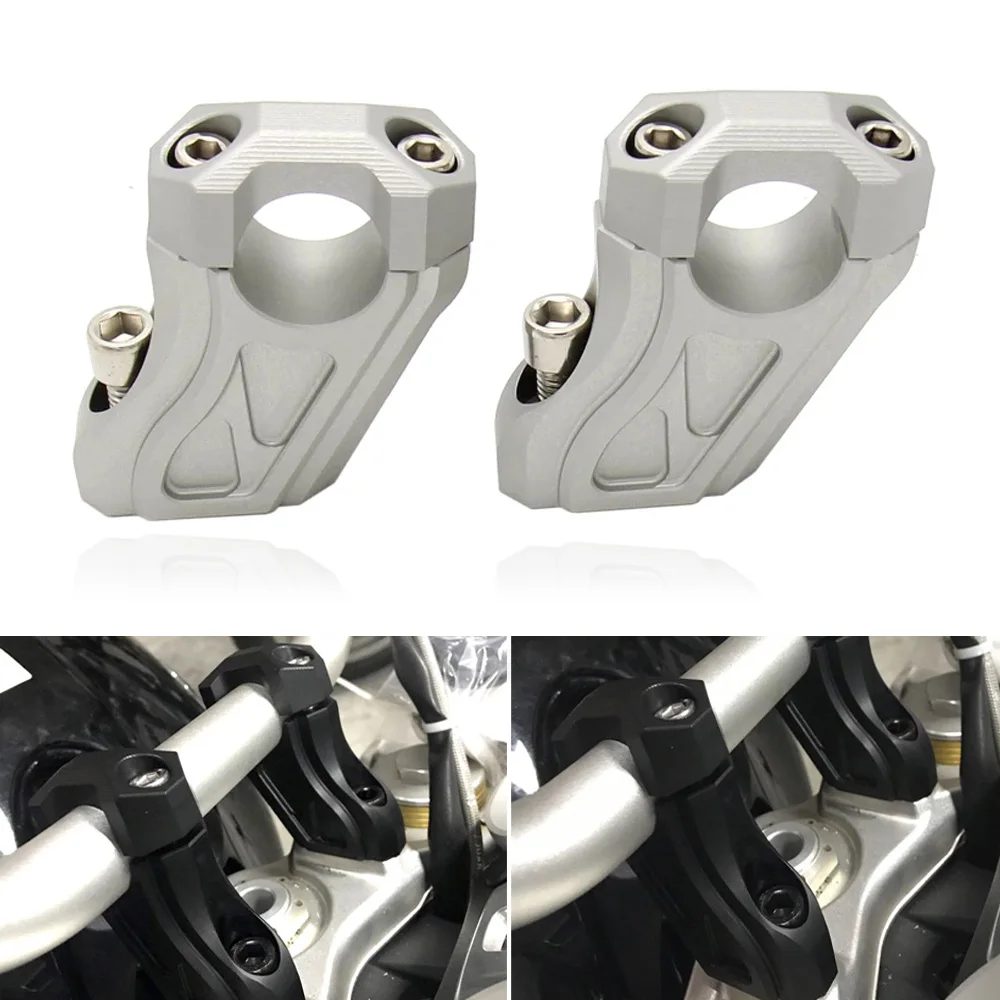 For BMW R Nine t R9T 2014 2015 2016 2017 2018 Handle Bar Clamp Raised Extend Handlebar Mount Riser