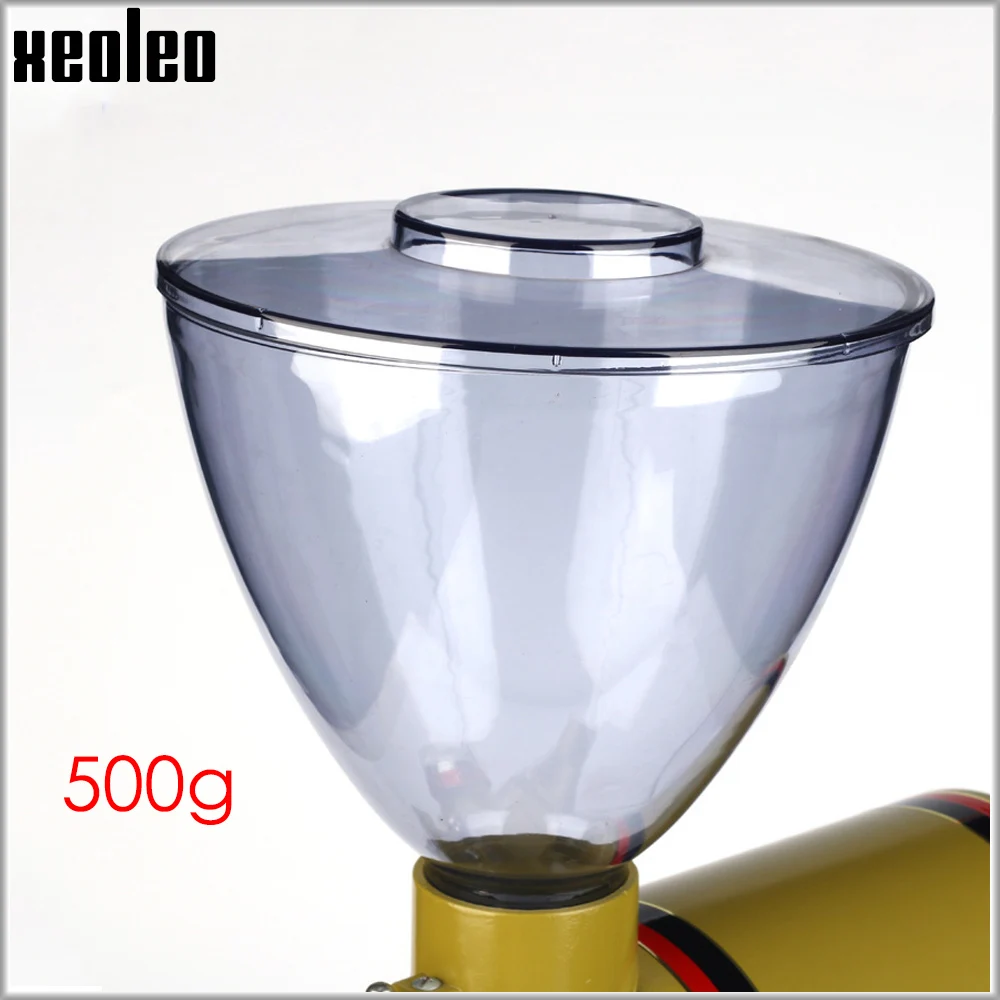 Xeoleo 90mm Electric Flat Burr Coffee Bean Grinder Adjustment Coffee Milling Powder Grinding Machine Espresso 360W Grinder