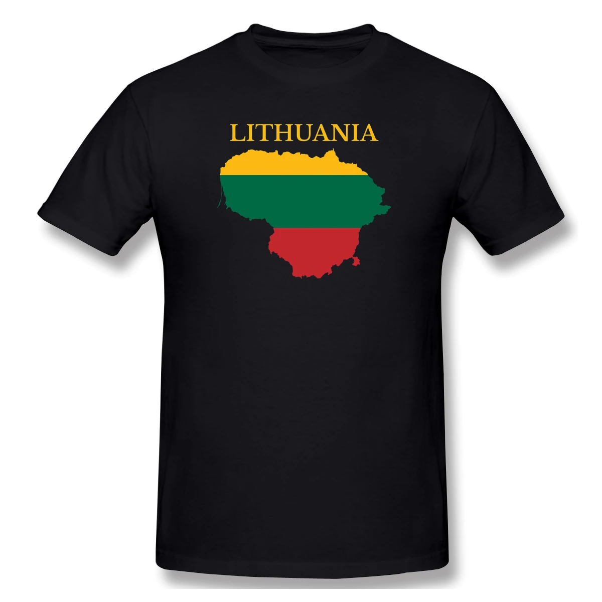 Man Lithuania Map Flag  Proud, Patriotic, Gay, Pride fitness Graphic Funny T-shirts